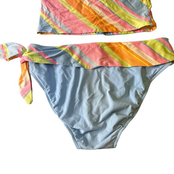 Lauren Ralph Lauren Tankini Swim Suit Bikini Womens 6* - Picture 4 of 8